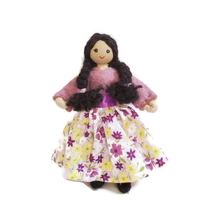 Dollhouse Family - Asian Dollhouse Dolls Wildflower Toys 