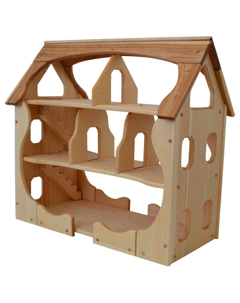 seri's wooden dollhouse