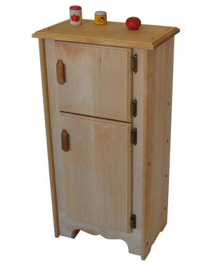 Jacob's Ice Box in Light Hardwood Wooden Kitchens Elves & Angels 