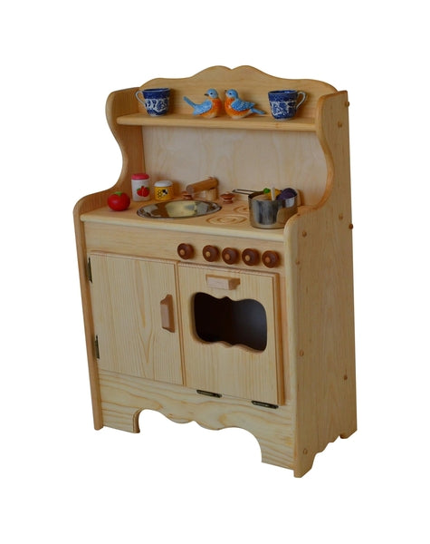 Wooden Play Kitchen Set