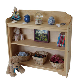 Rockport Harbor 38" x 35" Tall solid wood Bookcase Elves & Angels 