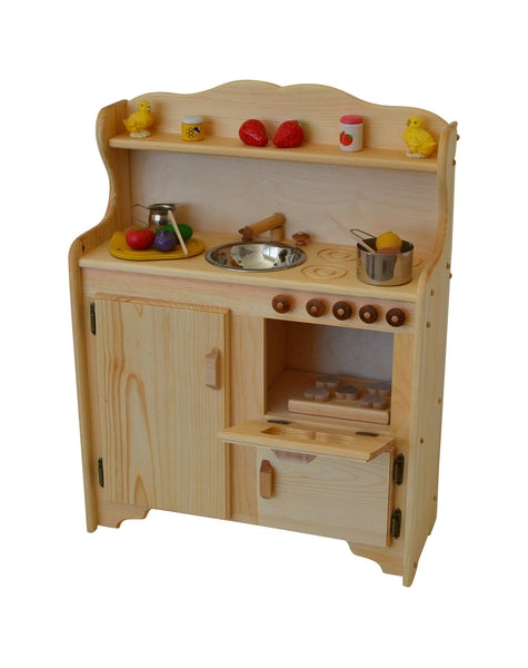 Eco-friendly Wooden Play Kitchen Set Montessori Kitchen Eco Friendly Toy  Waldorf Toys Wooden Kitchen Set -  Denmark