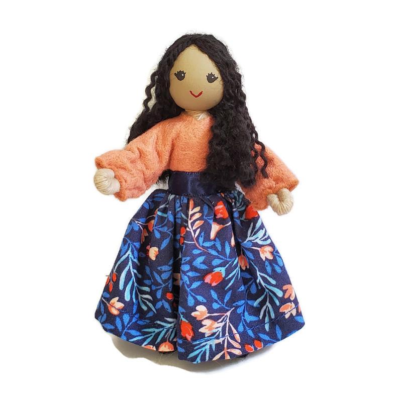 Asian top doll toy