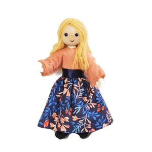 Dollhouse Family - Blonde Hair Dollhouse Dolls Wildflower Toys 