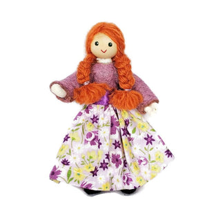 Custom Dollhouse Family Daughter Dollhouse Dolls Wildflower Toys Red Skin tone #1 