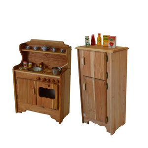 Nathan's Kitchen - Jacob's Icebox set Wooden Kitchens Elves & Angels Cherry Hardwood 